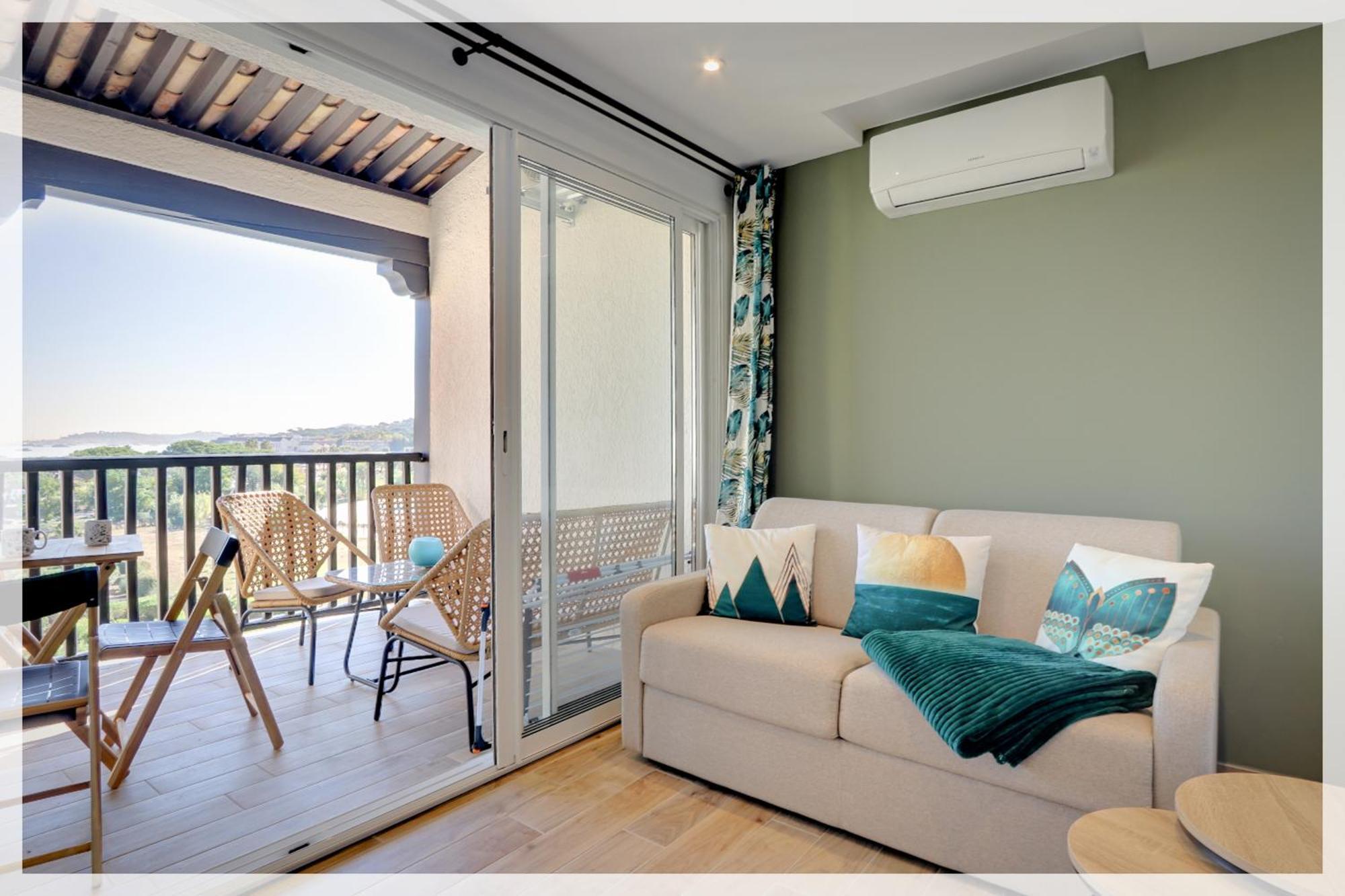 Appartement Cosy Climatise A 100M Des Plages Gassin Exteriér fotografie